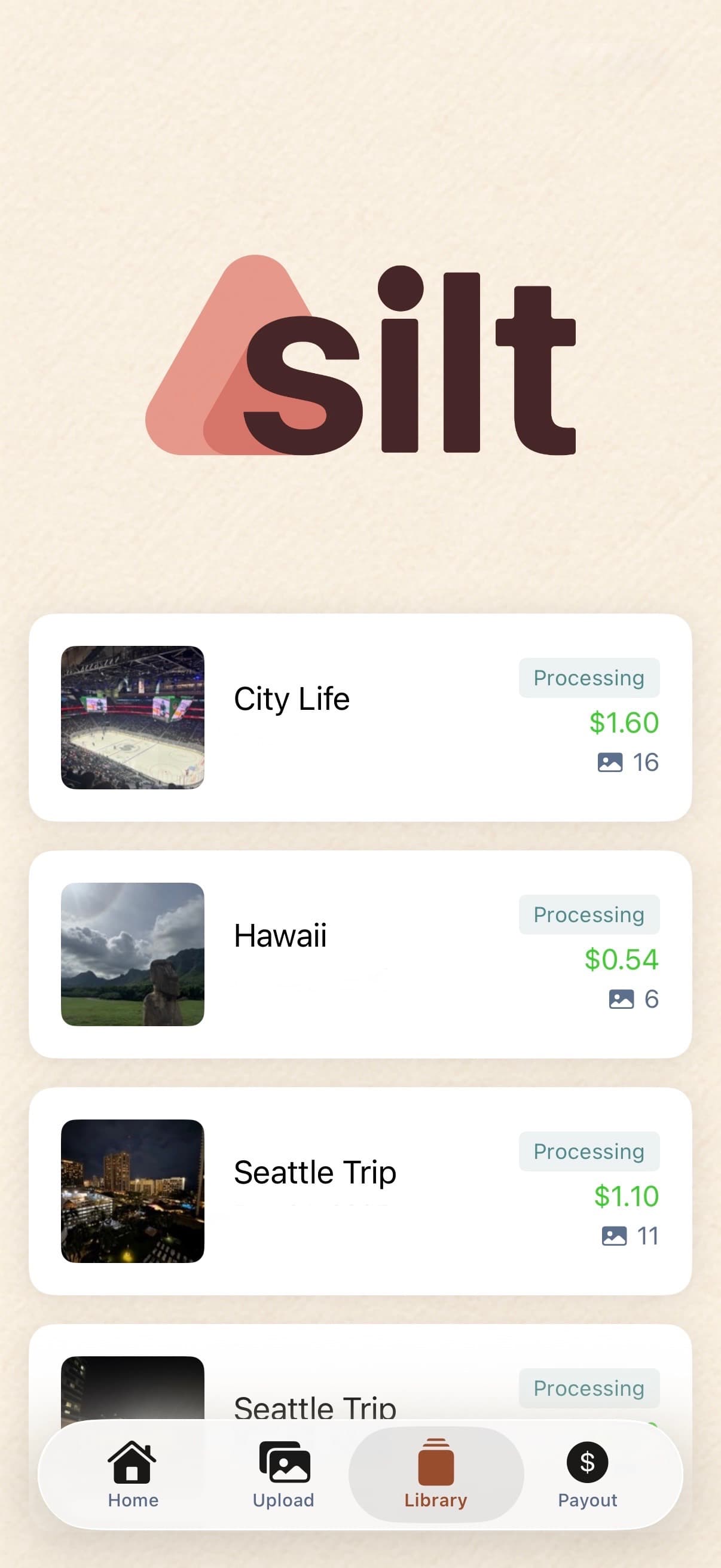 Silt app screenshot 3